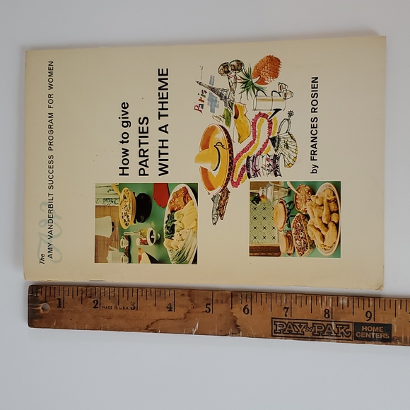 Vintage 1960's Mid-Century Modern Party Planning Cookbook Booklet - Picture 7 of 7
